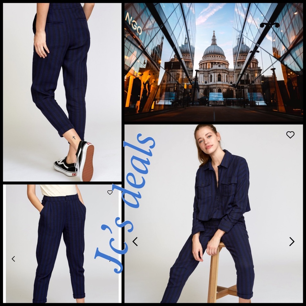 🌻 RVCA women’s blue scout trouser pant 🌻